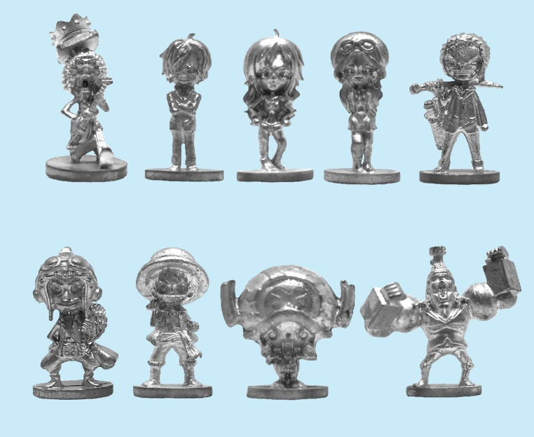 One Piece Monoply Token Pieces