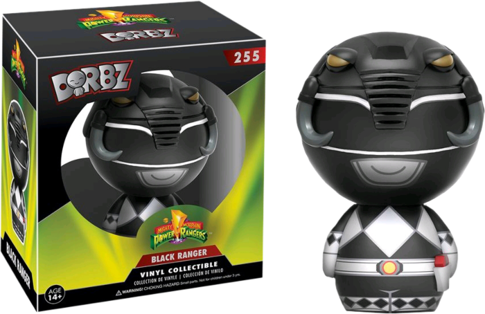 Power Rangers - Black Ranger Dorbz Vinyl Figure