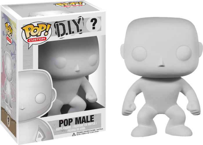 DIY - Pop Male Pop! Vinyl Figure