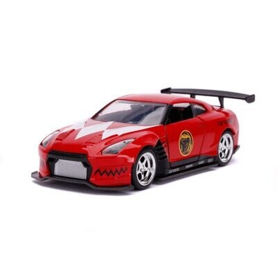 Power Rangers - Red Ranger’s 2009 Nissan GT-R R35 1/32 Scale Hollywood Rides Die-Cast Vehicle Replica - alternate product
