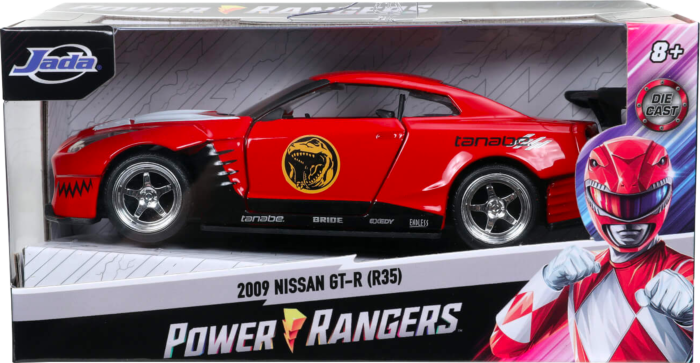 Power Rangers - Red Ranger’s 2009 Nissan GT-R R35 1/32 Scale Hollywood ...