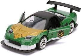 Power Rangers - Green Ranger’s 2002 NSX Type-R Japan 1/32 Scale Hollywood Rides Die-Cast Vehicle Replica Figure - alternate