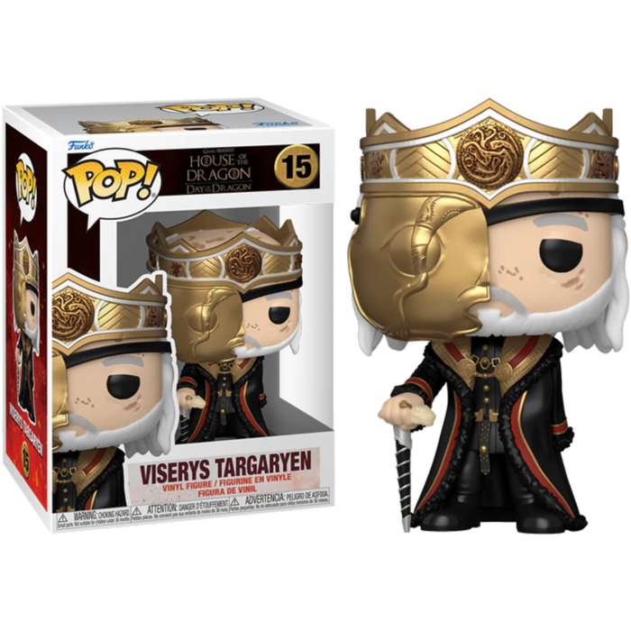 Game of Thrones: House of the Dragon - Masked Viserys Targaryen Pop! Vinyl Figure