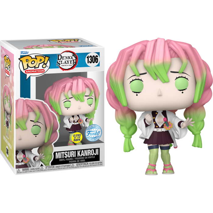 Demon Slayer - Mitsuri Kanroji Glow-in-the-Dark Pop! Vinyl Figure