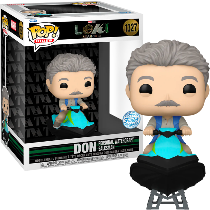 Loki (2021) - Don (Mobius) Personal Watercraft Salesman Pop! Rides Vinyl Figure