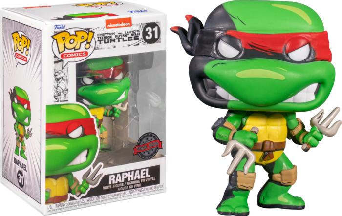 Teenage Mutant Ninja Turtles (1984) - Raphael Comic Pop! Vinyl Figure