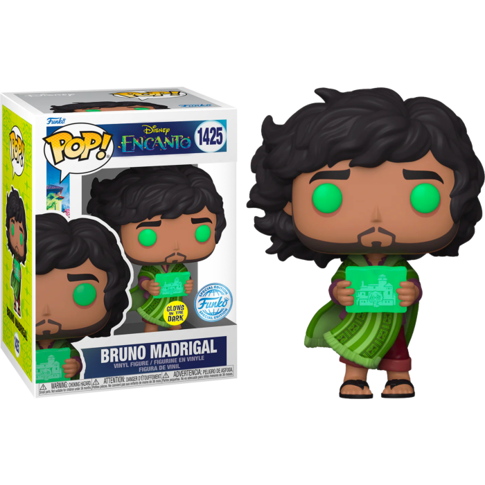 Encanto (2021) - Bruno Madrigal with Prophecy Glow-in-the-Dark Pop! Vinyl Figure