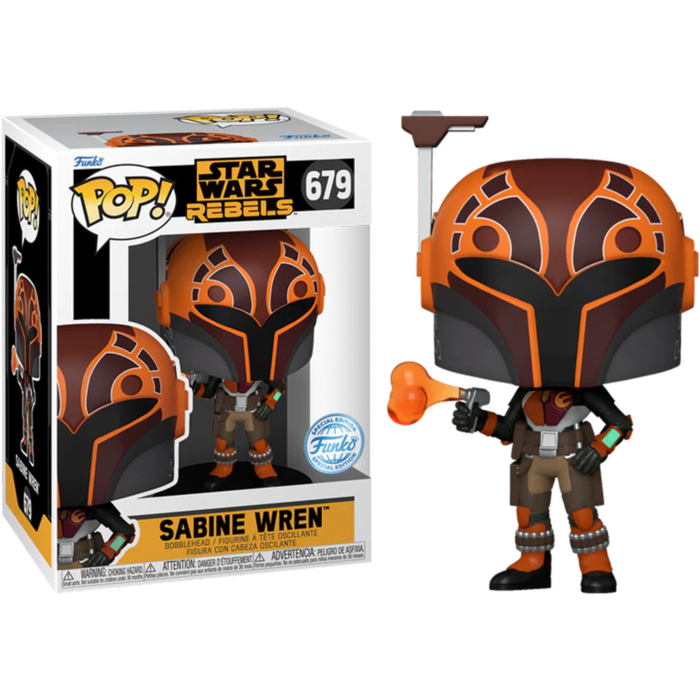 Star Wars: Rebels - Sabine Wren Metallic Pop! Vinyl Figure