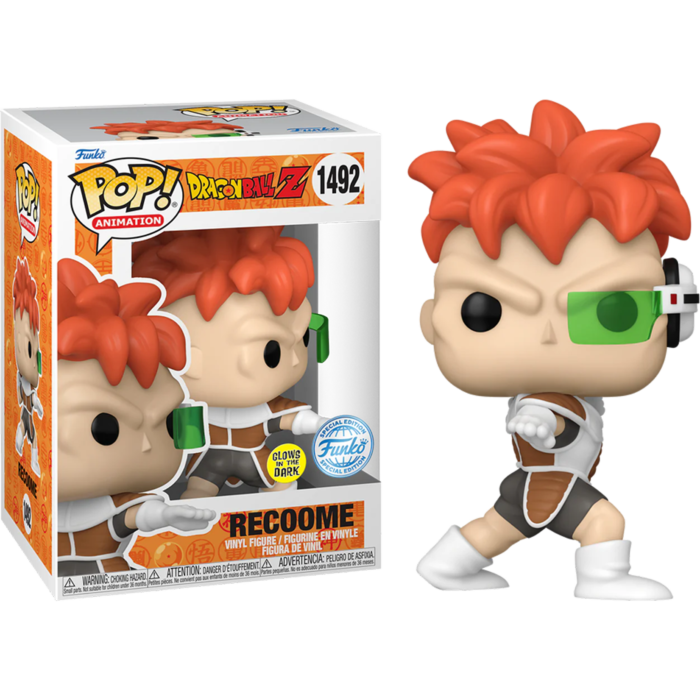 Dragonball Z - Ginyu Force Recoome Glow-in-the-Dark Pop! Vinyl Figure