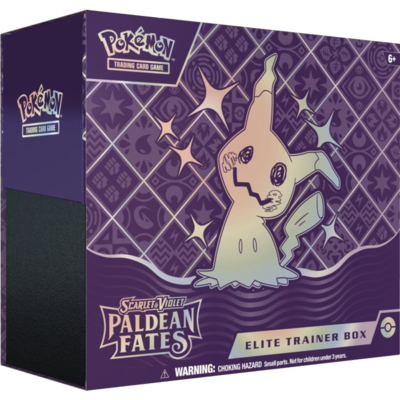Pokemon - Scarlet &amp; Violet 4.5 Paldean Fates Elite Trainer Box