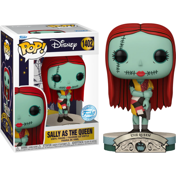 The Nightmare Before Christmas - Sally as the Queen Pop! Vinyl Figure