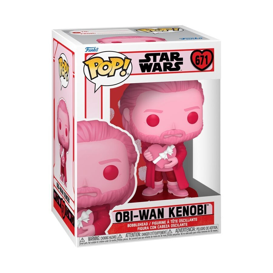 Star Wars: Valentines 2024 - Obi-Wan Kenobi Pop! Vinyl