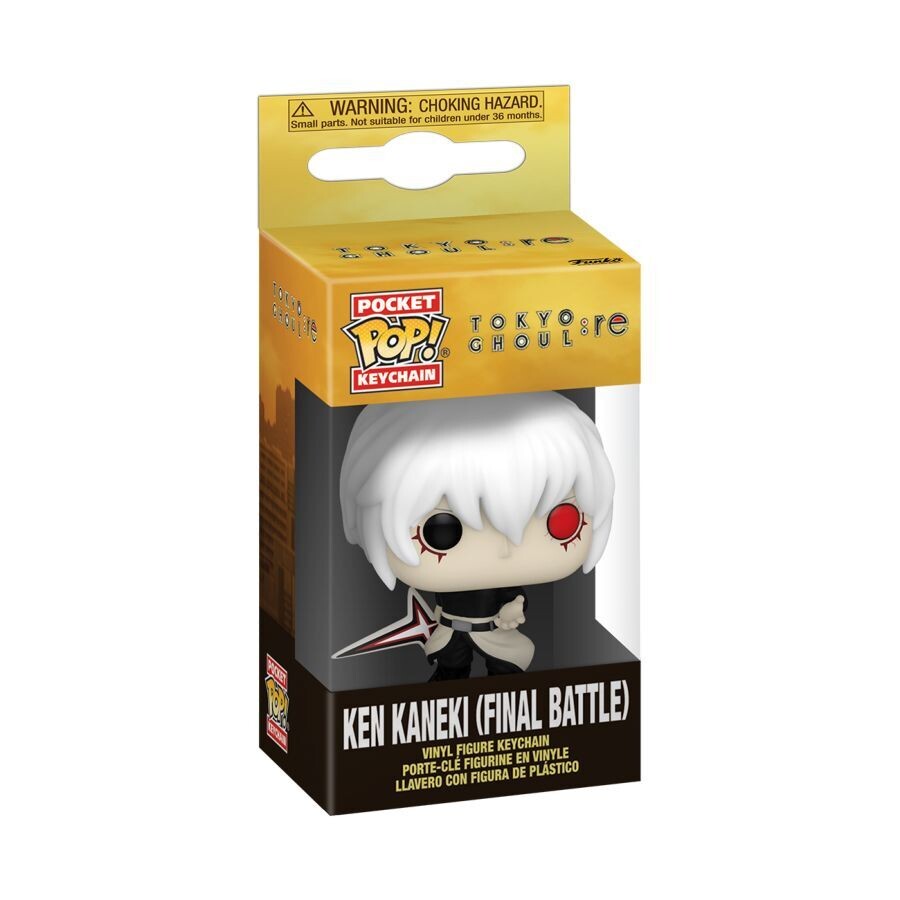 Tokyo Ghoul: re - Ken Kaneki (Final Battle) Pop! Keychain Figure