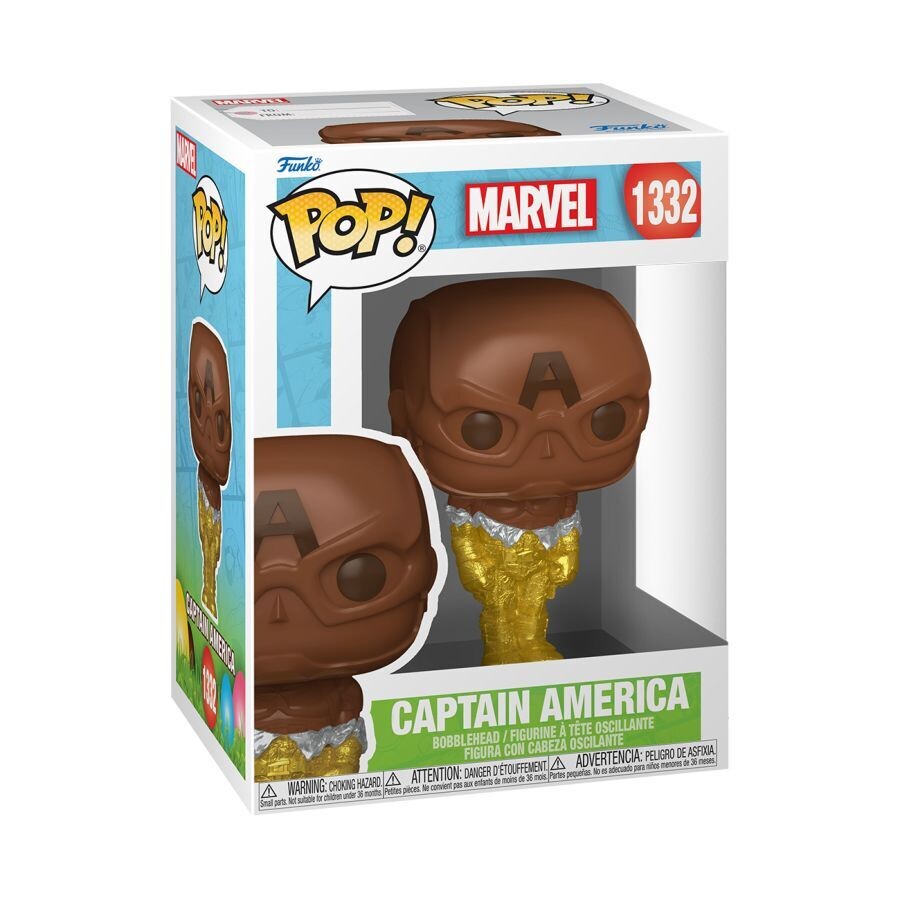 Marvel Comics - Captain America (Easter Chocolate) Pop! Vinyl Figure