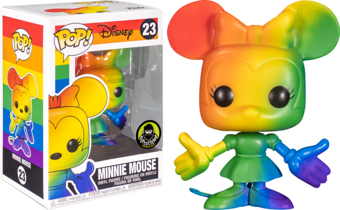 Mickey Mouse - Minnie Mouse Rainbow Pride Pop! Vinyl Figure (Popcultcha Exclusive)