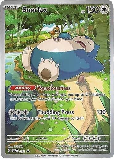 Pokemon- Snorlax SVP 051 - Pokemon 151 Elite Trainer Box Promo