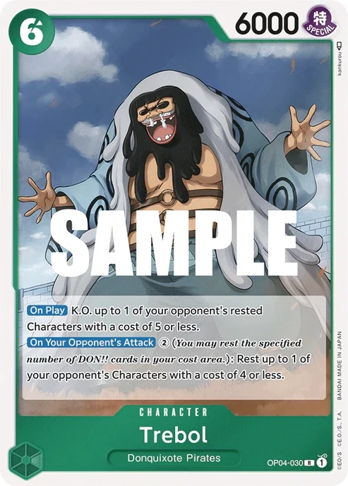 One Piece Card- OP04-030 - Trebol