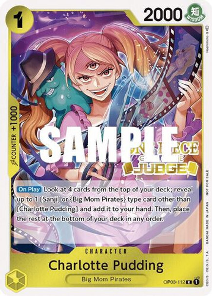 One Piece Card- OP03-112 Charlotte Pudding