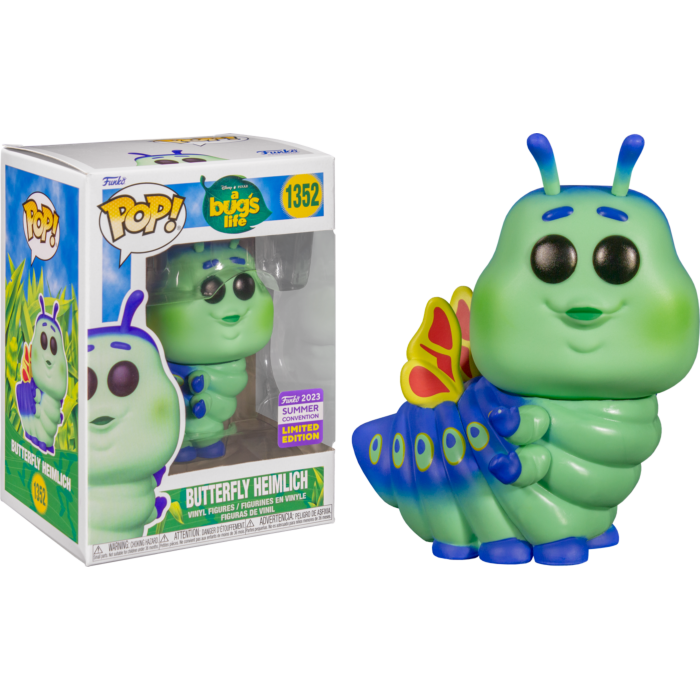 A Bug&#39;s Life - Butterfly Heimlich Pop! Vinyl Figure (2023 Summer Convention Exclusive)