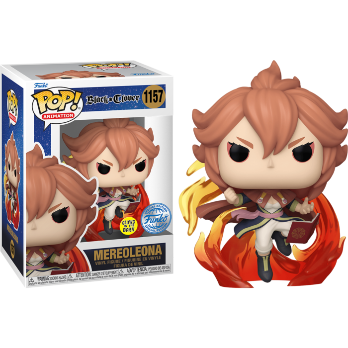 Black Clover - Mereoleona Vermillion Glow-in-the-Dark Pop! Vinyl Figure