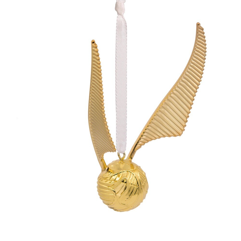 HALLMARK METAL HANGING ORNAMENT - HARRY POTTER GOLDEN SNITCH