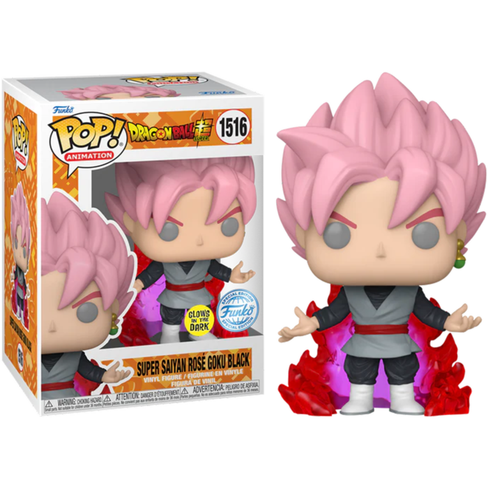 Dragonball Super - Goku Rose Black Glow Pop! Vinyl Figure