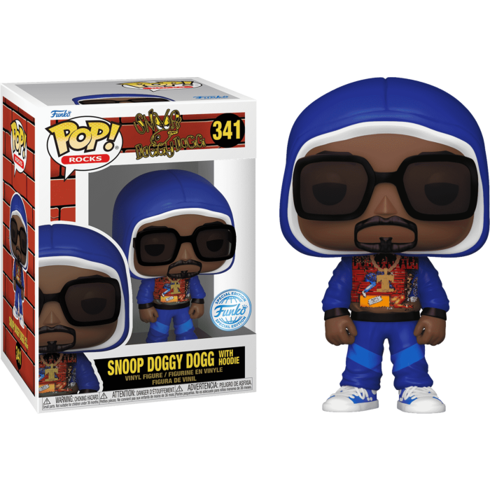 Snoop Dogg - Snoop Doggy Dogg with Hoodie Pop! Vinyl Figure