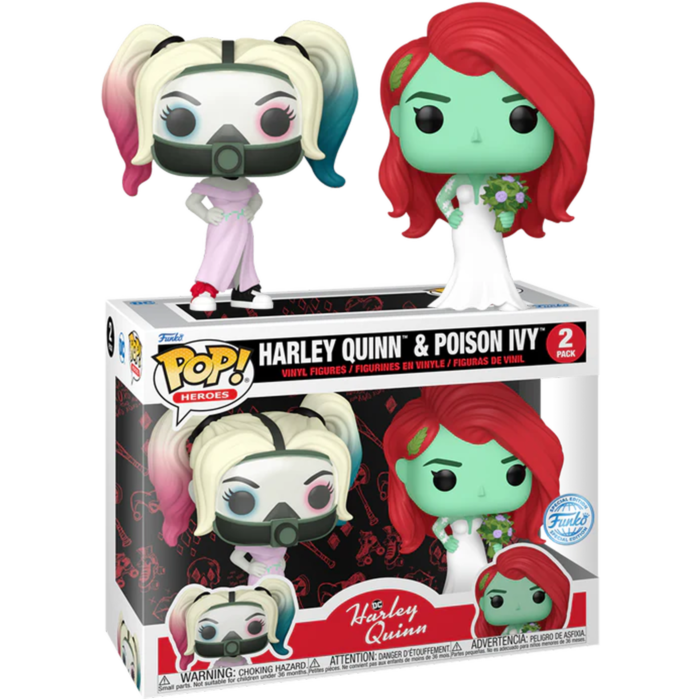 Harley Quinn: Animated TV Series (2019) - Harley Quinn &amp; Poison Ivy Pop! Vinyl 2-Pack