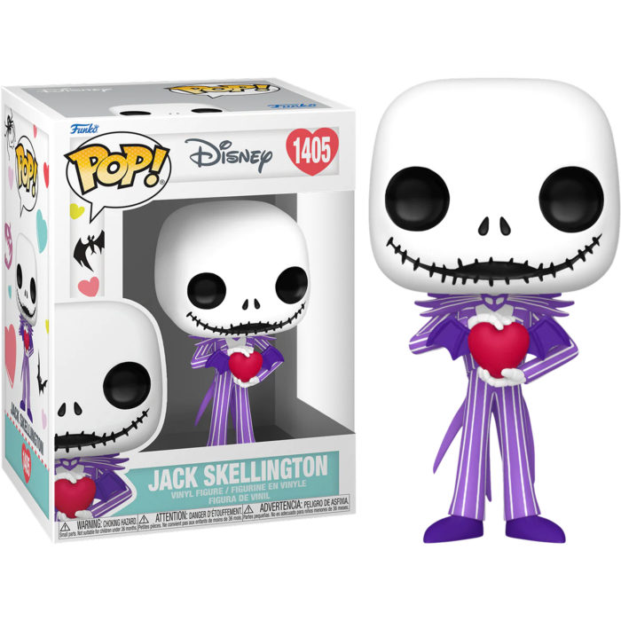 The Nightmare Before Christmas - Jack Skellington Valentines Pop! Vinyl Figure