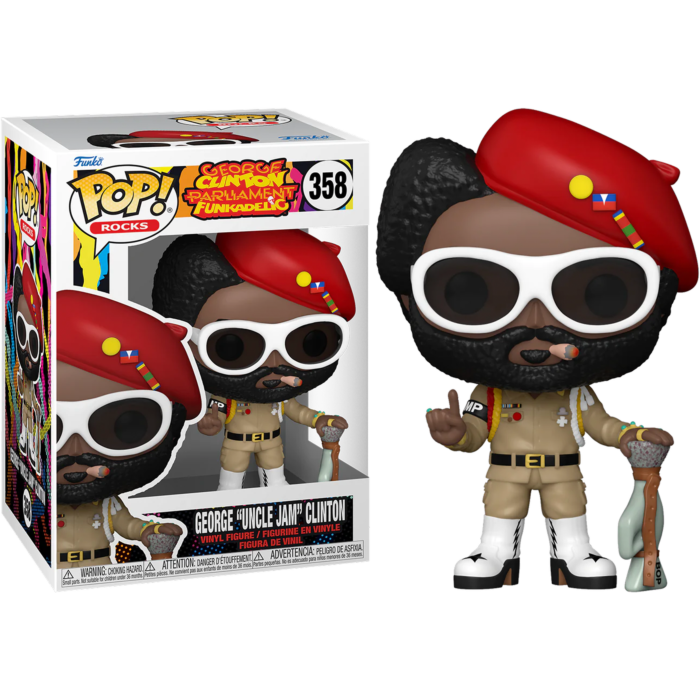 Parliament-Funkadelic - George &quot;Uncle Jam&quot; Clinton Pop! Vinyl Figure