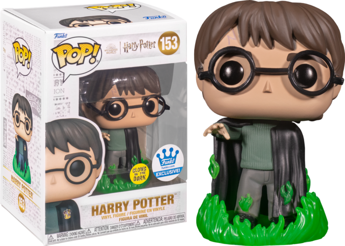 Harry Potter and the Chamber of Secrets - Harry with Floo Powder 20th Anniversary Glow in the Dark Pop! Vinyl Figure (Funko Exclusive)