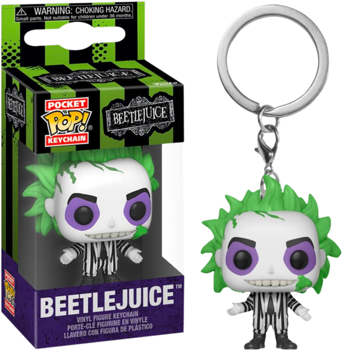 Beetlejuice - Beetlejuice Pocket Pop! Vinyl Keychain