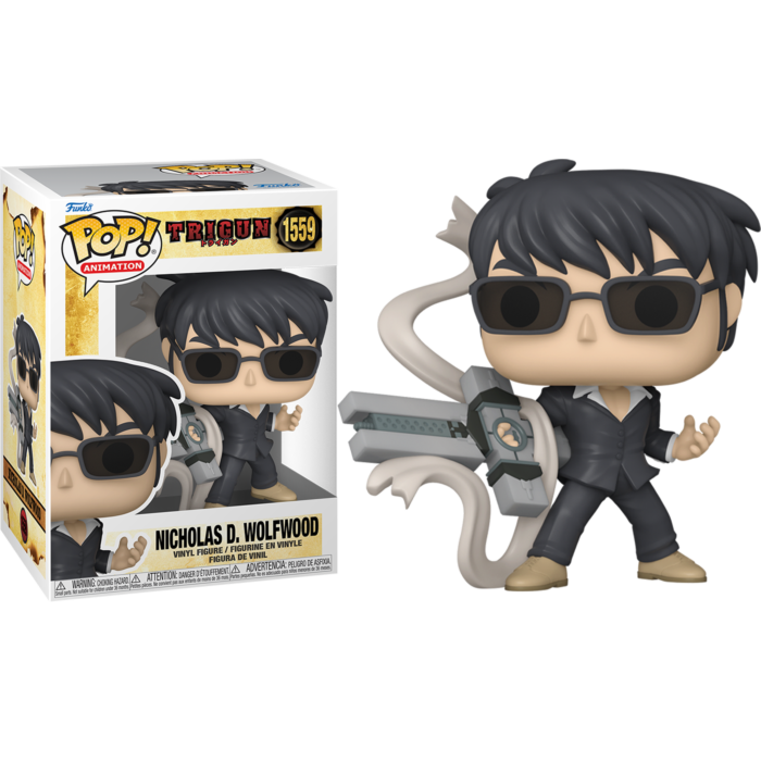 Trigun - Nicholas D. Wolfwood Pop! Vinyl Figure