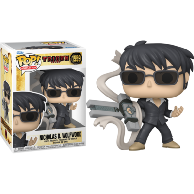 Trigun - Nicholas D. Wolfwood Pop! Vinyl Figure