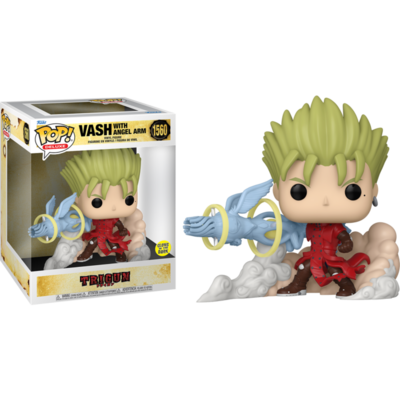 Trigun - Vash with Angel Arm Glow-in-the-Dark Pop! Deluxe Vinyl Figure