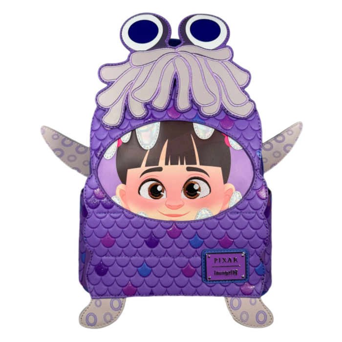 Monsters, Inc. - Boo Cosplay 10&quot; Faux Leather Mini Backpack
