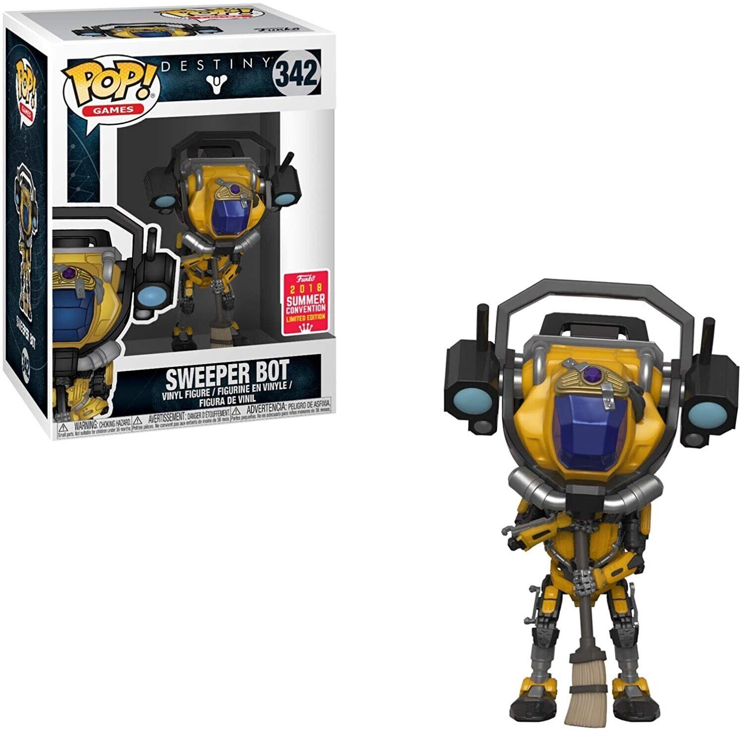 Destiny- Sweeper Bot Pop! Vinyl Figure (2018 Convention Exclusive)
