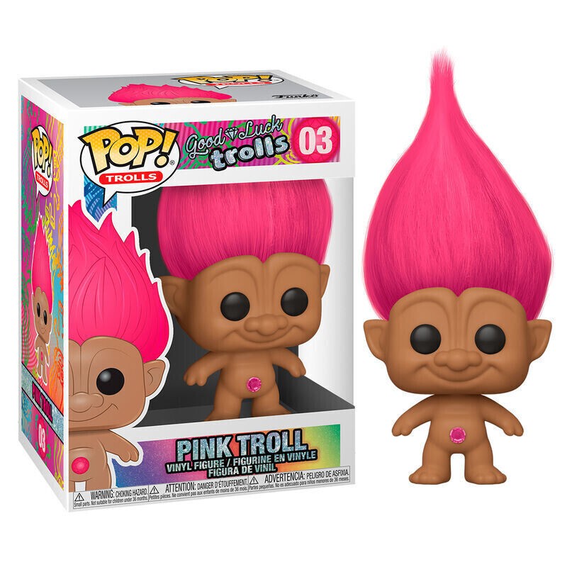 Good Luck Trolls- Pink Troll Pop! Vinyl Figure