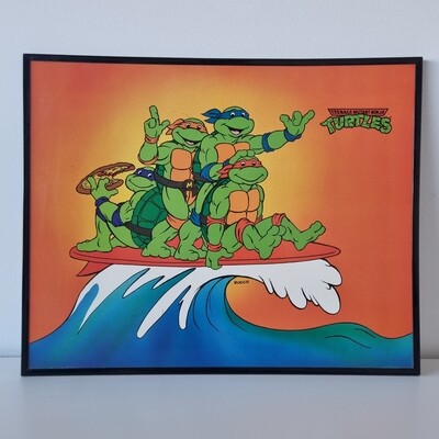 Teenage Mutant Ninja Turtles Wood Print Frame