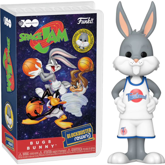 Space Jam - Bugs Bunny Blockbuster Rewind Vinyl Figure