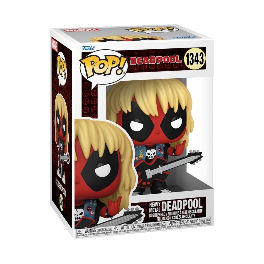 Deadpool - Metal band Pop! Vinyl Figure