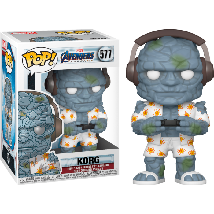 Avengers 4: Endgame - Gamer Korg Pop! Vinyl Figure (Box Minor damaged)