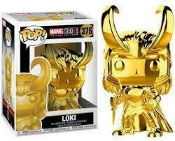 Marvel Studios 10th Anniversary- Loki Gold Chrome Pop! Vinyl Figure