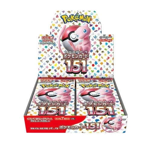 151 Scarlet &amp; Violet Booster Box Sv2a Pokemon Card Game (Japan)