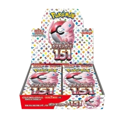 151 Scarlet &amp; Violet Booster Box Sv2a Pokemon Card Game (Japan)