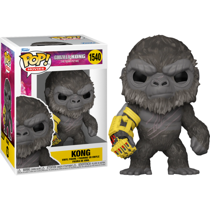 Godzilla vs. Kong 2: The New Empire - Kong with Mechanical Arm Pop! Vinyl Figure