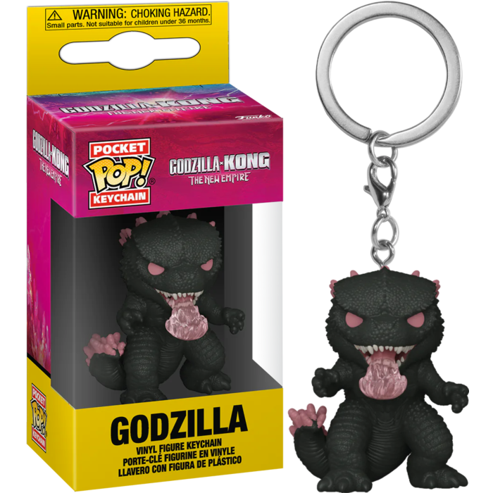 Godzilla vs. Kong 2: The New Empire - Godzilla Pocket Pop! Keychain