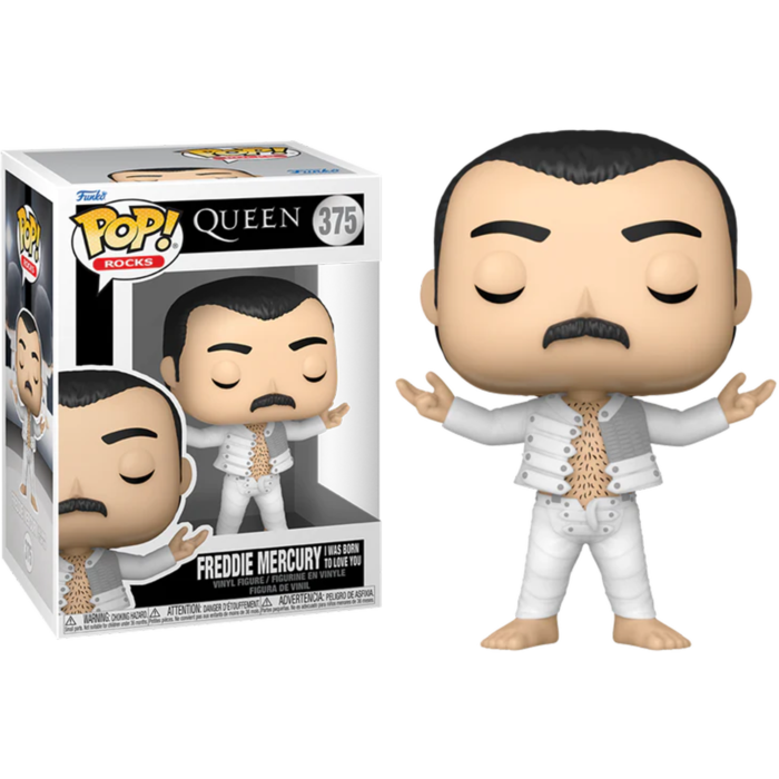 Queen - Freddy Mercury from I Was Born to Love You Pop! Vinyl Figure