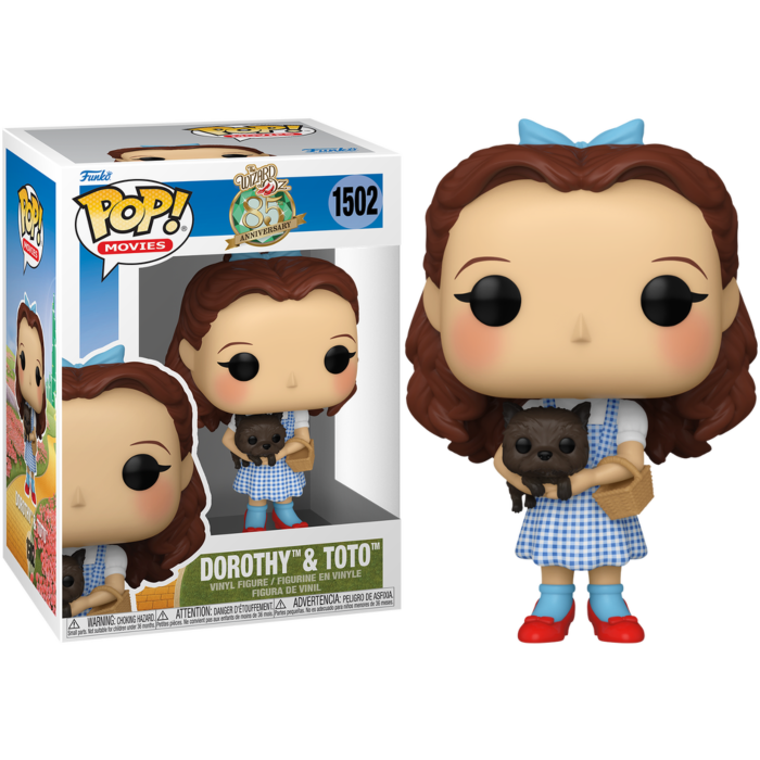 The Wizard of Oz - Dorothy &amp; Toto Pop! Vinyl Figure