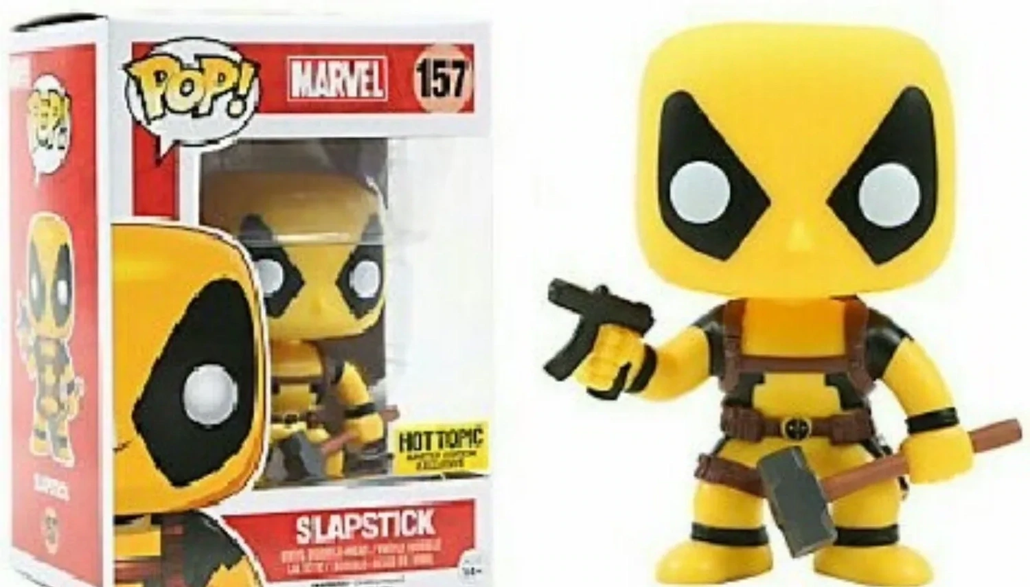 Marvel Deadpool - Slapstick Pop! Vinyl Figure (Hot Topic Exclusive) (Box Damaged)